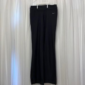 Nike wide leg yoga pants